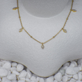 Load image into Gallery viewer, Elandra Diamond Drop Necklace