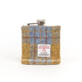 Load image into Gallery viewer, 6oz Harris Tweed Hip Flask
