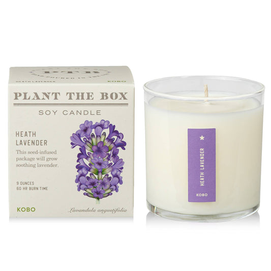 Heath Lavender - Plant the Box Candle - 9oz.