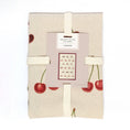 Load image into Gallery viewer, Organic Cotton Tea Towel - Cherries