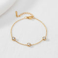 Load image into Gallery viewer, Trendy Circle Bracelet with Dazzling Accents