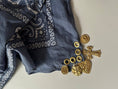 Load image into Gallery viewer, The Talisman Blue Bandana Necklace