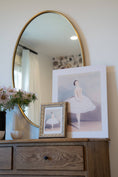Load image into Gallery viewer, Ballerina Framed Antique Art - 8" x 10"