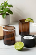 Load image into Gallery viewer, Concrete Salt Cellar with Wooden Lid