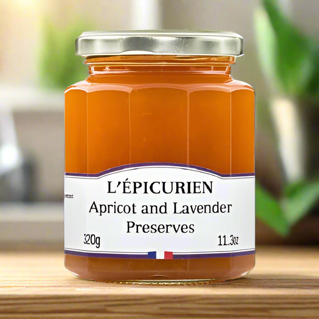 L'Epicurien Apricot & Lavender Jam - 11.3oz