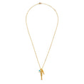 Load image into Gallery viewer, Ionian Fish Charm Necklace