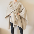 Load image into Gallery viewer, Beige Fringe Wrap