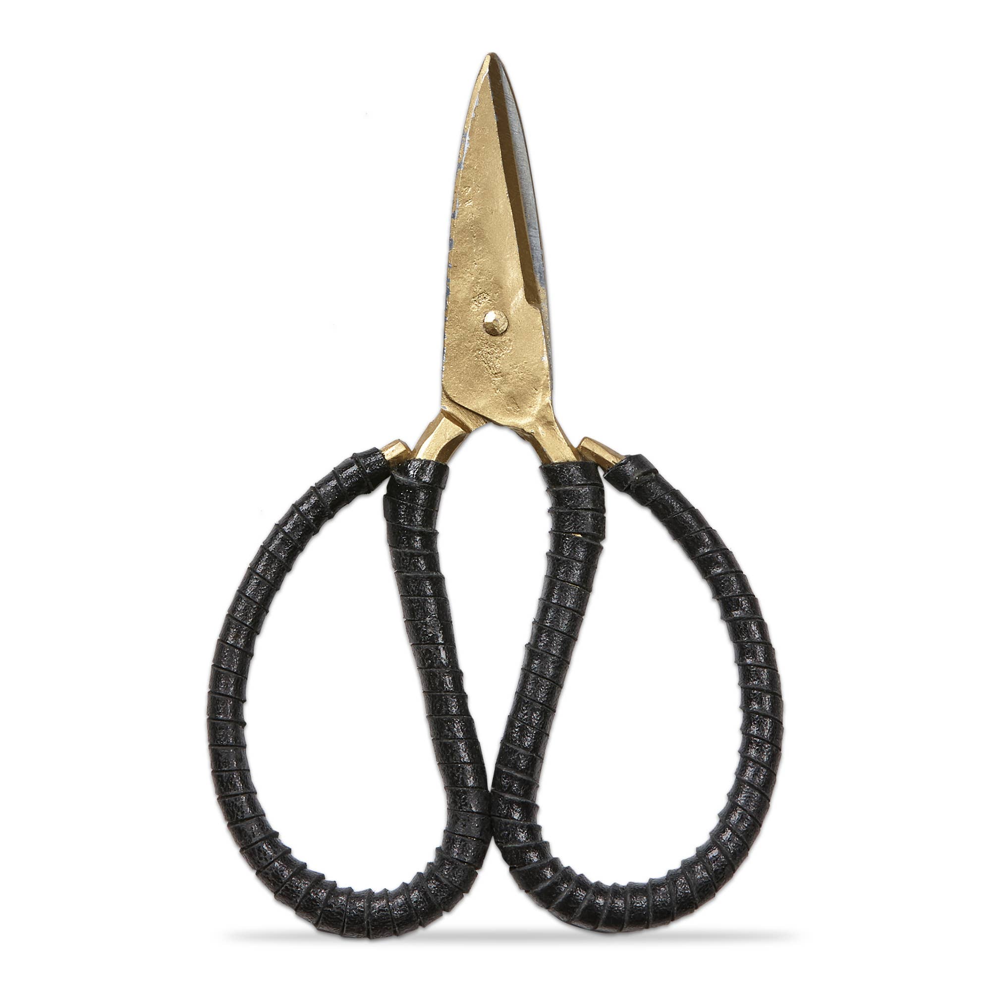 Leather Wrapped Forged Iron Shears