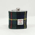Load image into Gallery viewer, 6oz Harris Tweed Hip Flask
