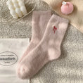 Load image into Gallery viewer, Bow Embroidery Socks
