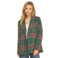 Load image into Gallery viewer, Plaid Flannel Blazer