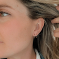 Load image into Gallery viewer, Double Huggie Hoop Earrings