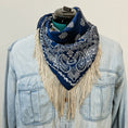 Load image into Gallery viewer, Fringe Bandana by Velvet Outlaw