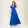 Load image into Gallery viewer, Bliss Blue Maxi Dress
