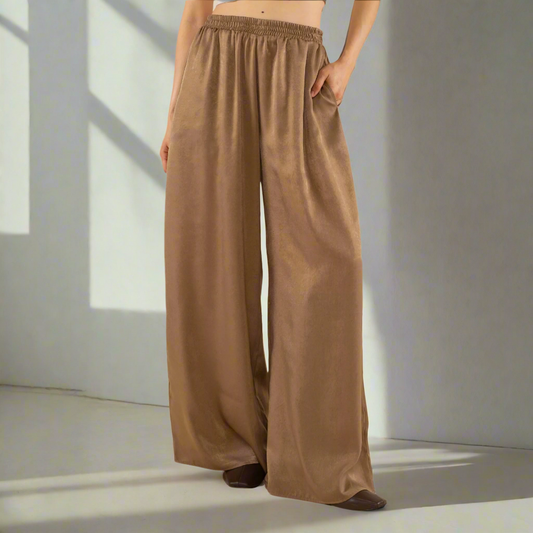 Florence Flowy Satin Pants