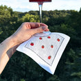 Load image into Gallery viewer, Tomato Embroidered Cocktail Napkin Set