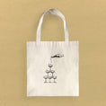 Load image into Gallery viewer, Tower of Glasses - Christmas Tote Bag