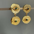 Load image into Gallery viewer, Evil Eye Protection Earrings | Dangle Earrings | Evil Eye