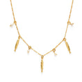 Load image into Gallery viewer, Tiny Fish and Pearl Necklace