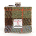 Load image into Gallery viewer, 6oz Harris Tweed Hip Flask