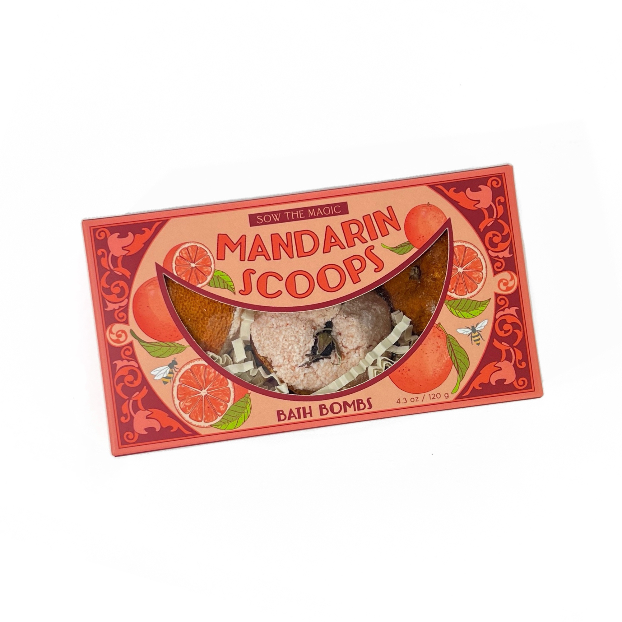 Mandarin Scoops Bath Bomb Gift Set