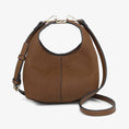 Load image into Gallery viewer, Elena Convertible Suede Crossbody Bag