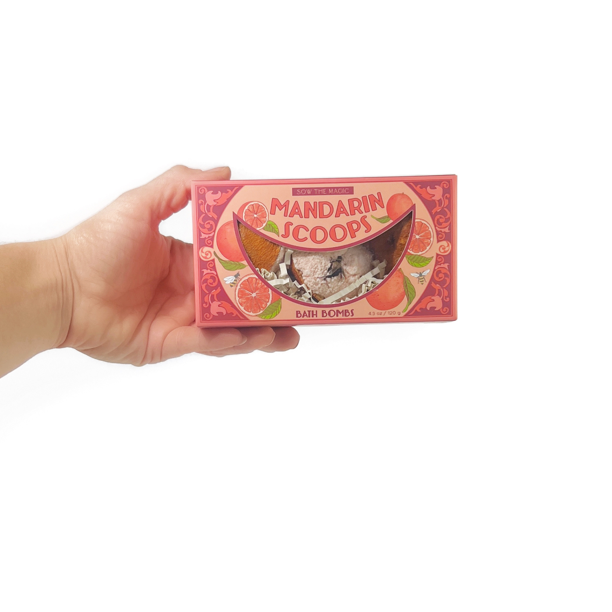 Mandarin Scoops Bath Bomb Gift Set