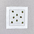 Load image into Gallery viewer, Olive Martini Embroidered Cocktail Napkin Set