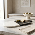 Load image into Gallery viewer, Black & White Marble Cheese Board