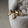 Load image into Gallery viewer, Charlotte Zirconia Gold Stud Earrings