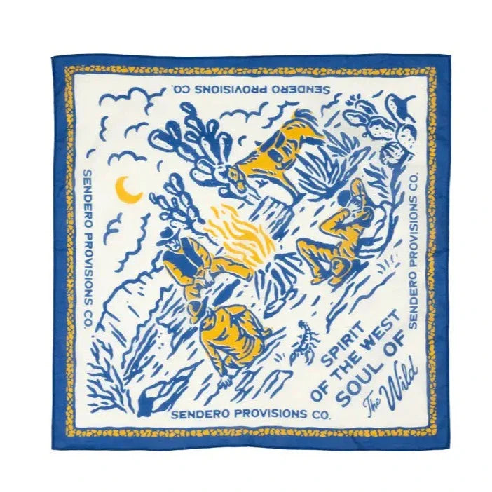 Cowboy Campfire Bandana