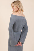 Load image into Gallery viewer, Sweater Weather Knit Crop
