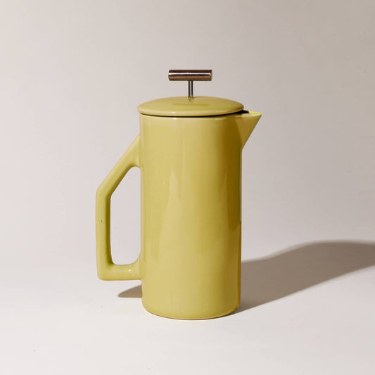 Chartreuse Ceramic French Press