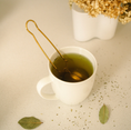 Load image into Gallery viewer, Gold Stainless Steel Tea Strainer
