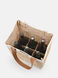 Load image into Gallery viewer, Jute Wine Tote
