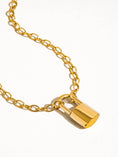 Load image into Gallery viewer, Lock and Chain Necklace
