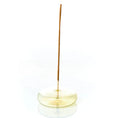 Load image into Gallery viewer, Dimple Handblown Glass Incense Holder
