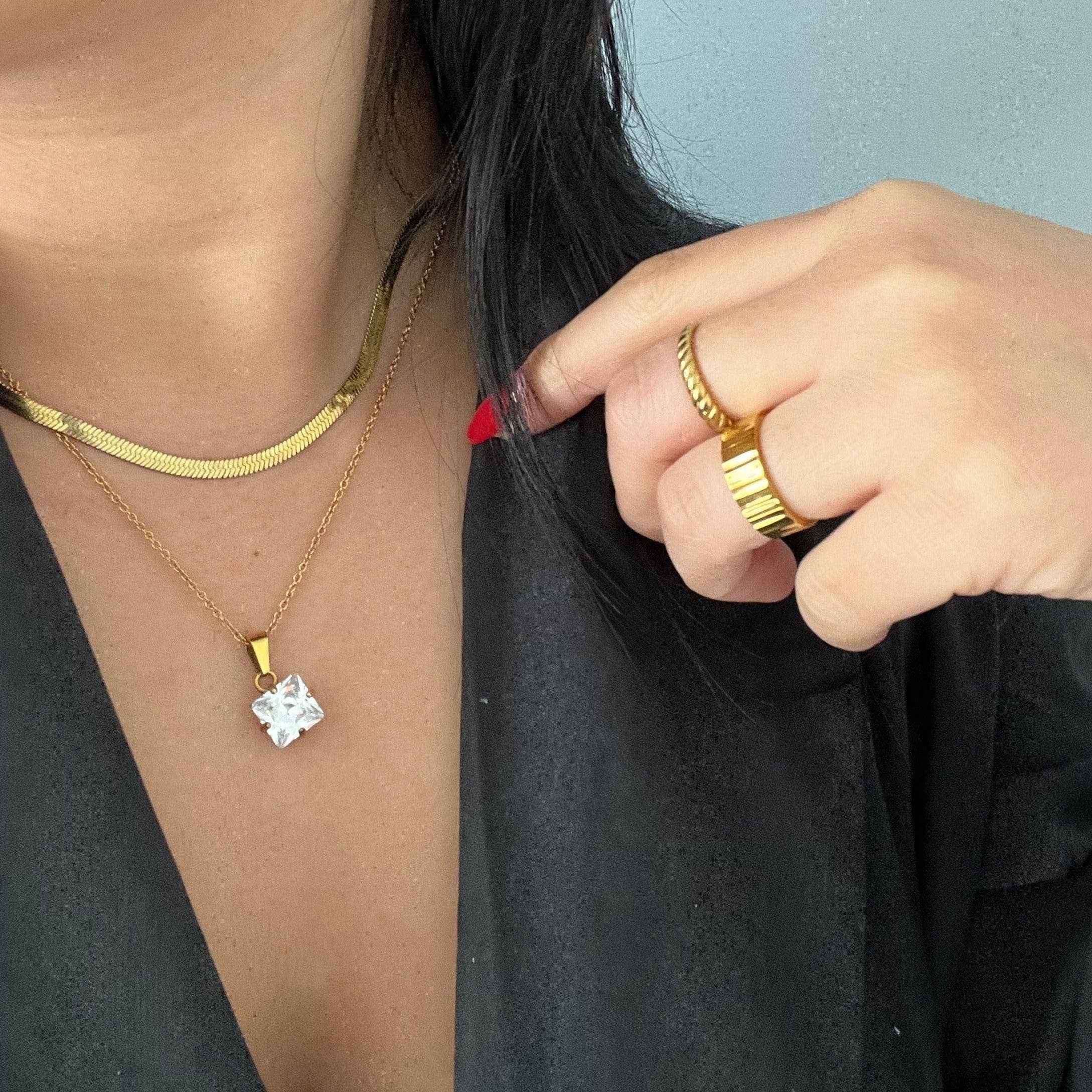 Snake Herringbone Chain | Everyday Chain