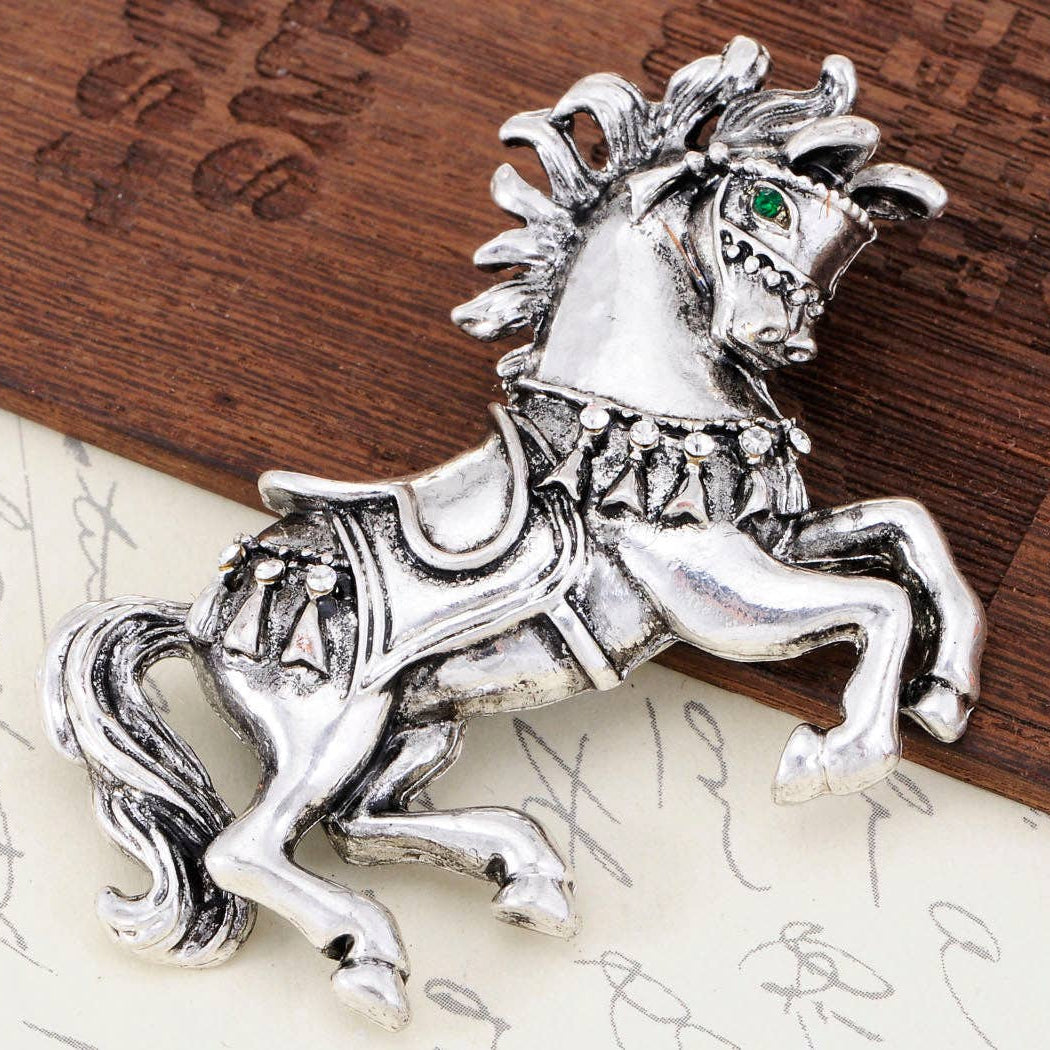 Carousel Horse Brooch
