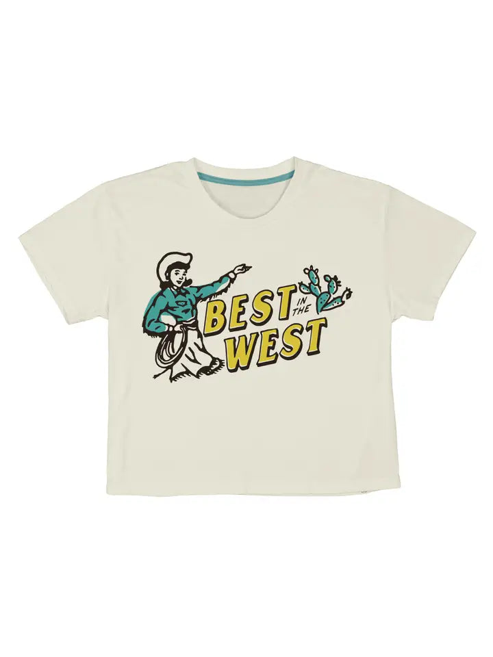 Best in the West Crop Tee