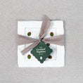Load image into Gallery viewer, Olive Martini Embroidered Cocktail Napkin Set
