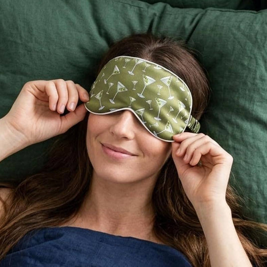 Martini Satin Sleep Eye Mask