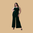 Load image into Gallery viewer, Emerald Velvet Jumpsuit
