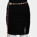 Load image into Gallery viewer, Skinny Gold Concho Belt
