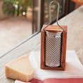 Load image into Gallery viewer, Italian Olivewood Box Cheese Grater
