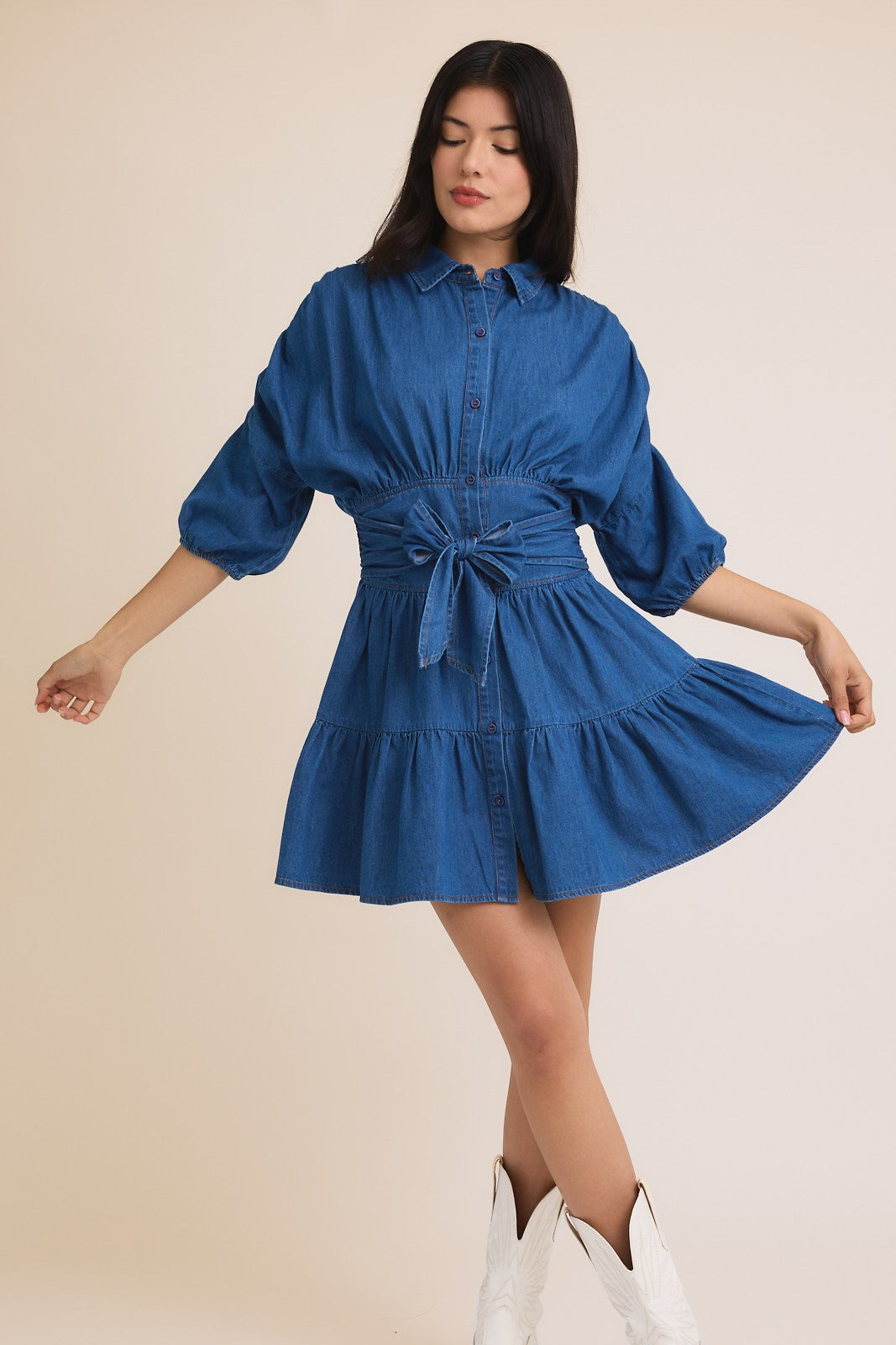 Hey Darlin Denim Dress