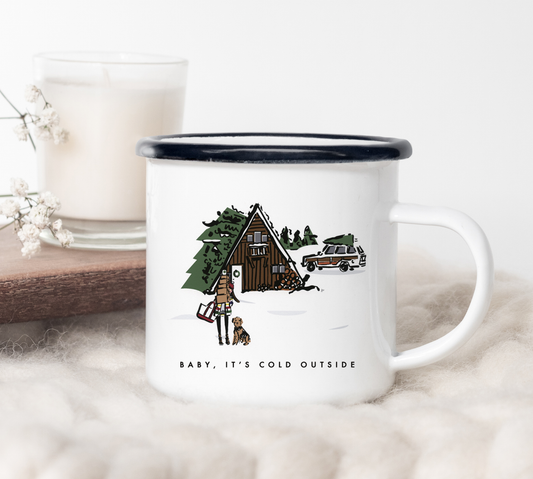 Cold Outside Camp Mug