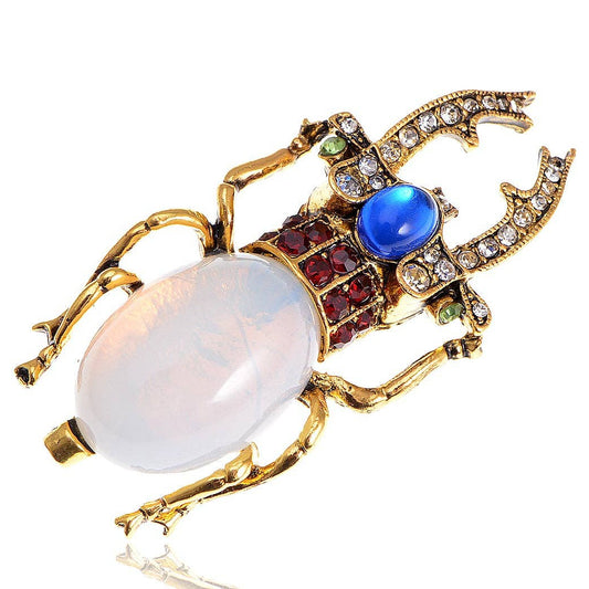 Scarab Beetle Brooch