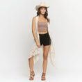 Load image into Gallery viewer, Longline Crochet Vest
