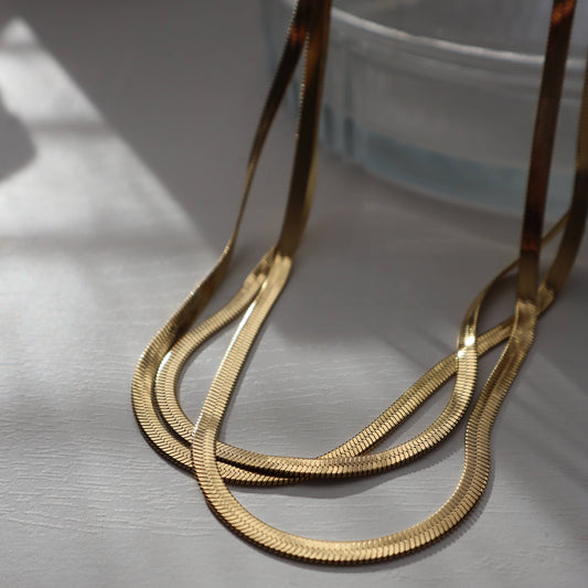 Snake Herringbone Chain | Everyday Chain
